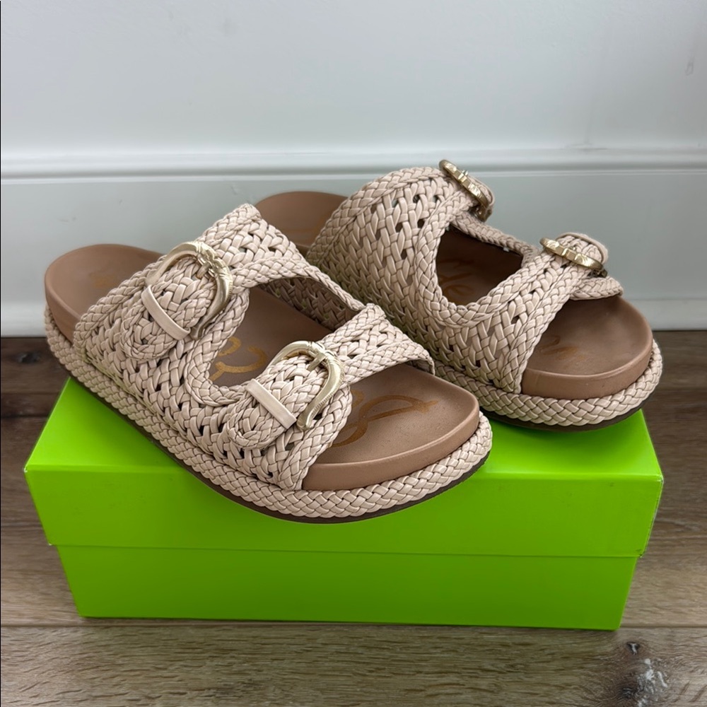 Sam Edelman Reid Woven Slide Sandals